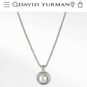 David Yurman Crossover Collection Pearl Necklace